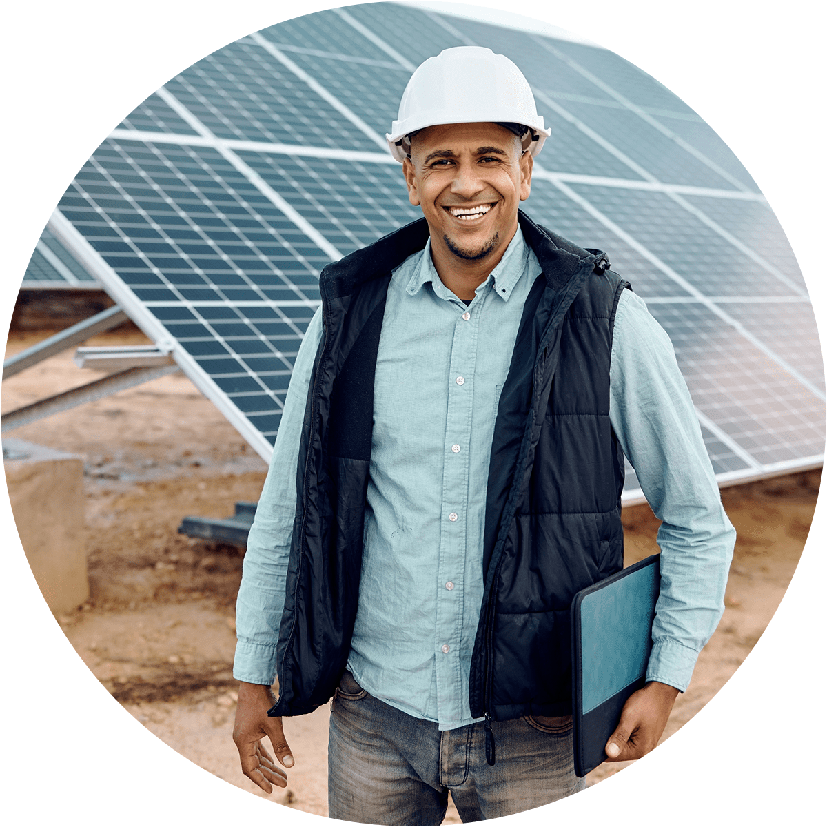 Asset manager using Clever, our solar energy management system