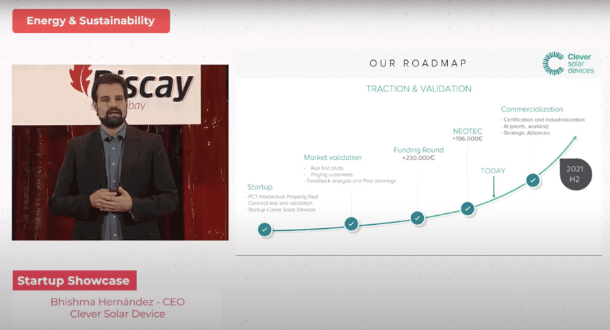 Clever Solar Device's at South Summit